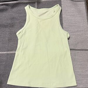 Mint Green Sleeveless Women's Top